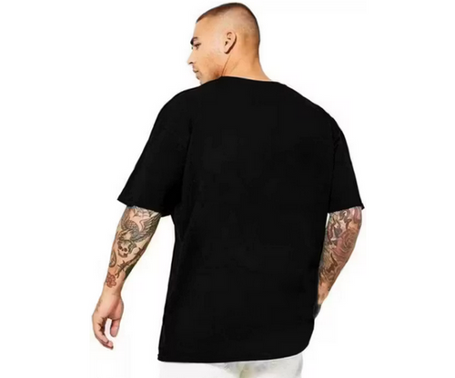 MANBAT Oversized T-Shirt for Men | Premium Cotton Graphic Tee | Loose Fit Streetwear | Trendy Casual Wear