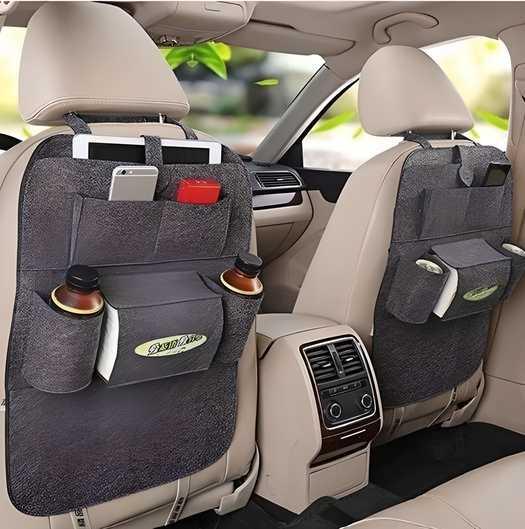 Car Back Seat Storage Organizer